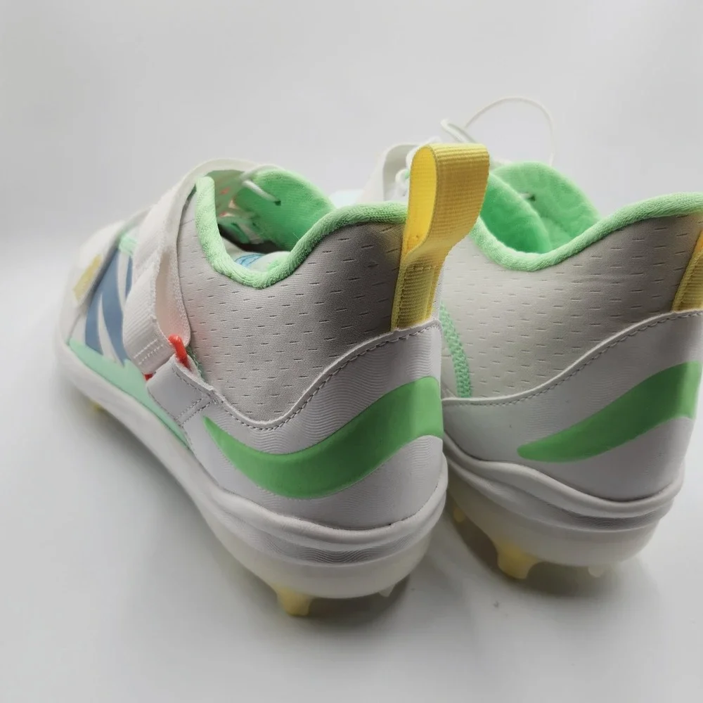 Mens Size 11.5 New Balance Baseball Cleats FuelCell Lindor 2 Comp White LINDT W2